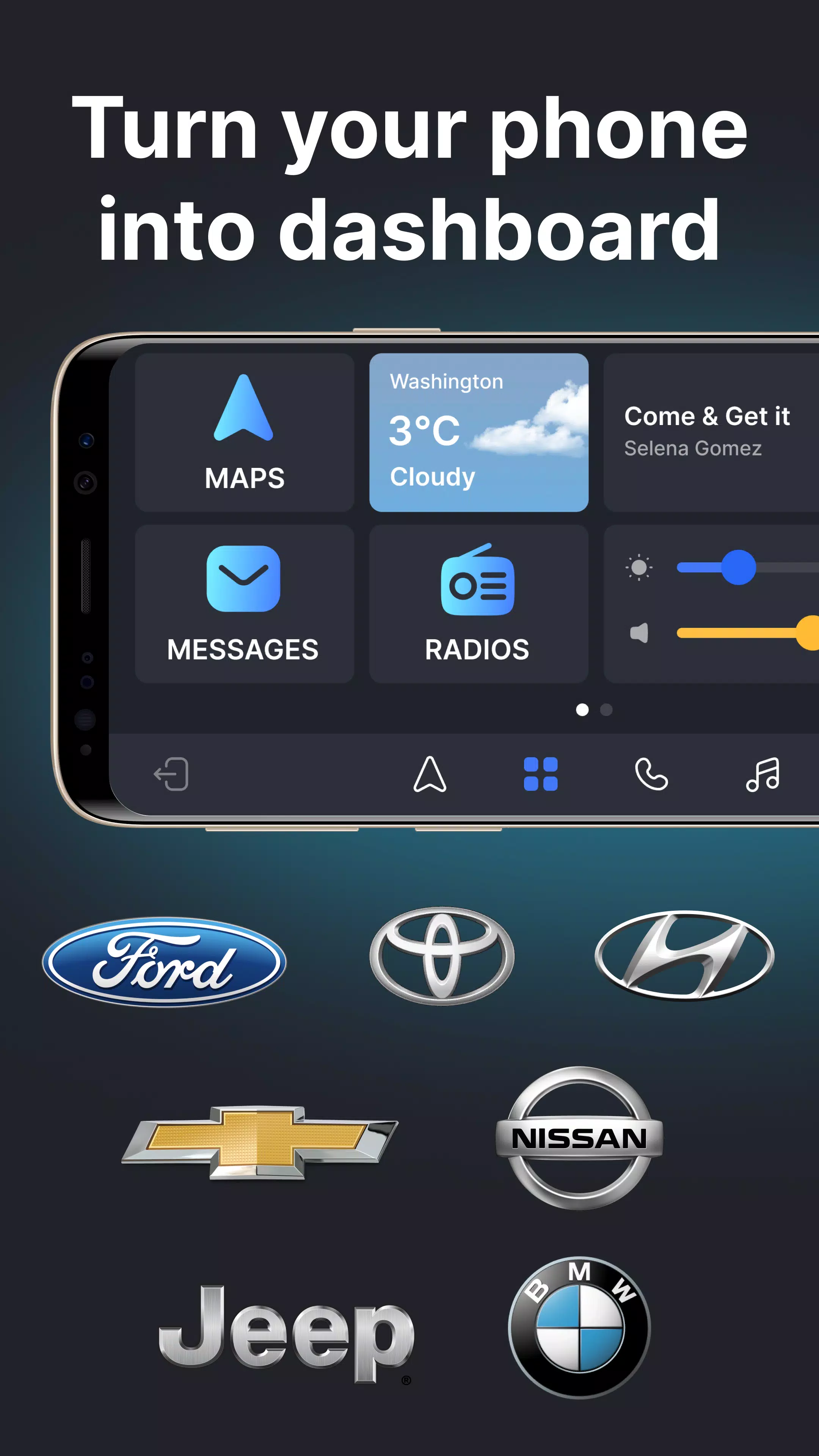 Auto Sync for Android/Car Play ภาพหน้าจอ 0