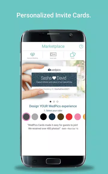 WedPics - Wedding Photo App Ảnh chụp màn hình 3