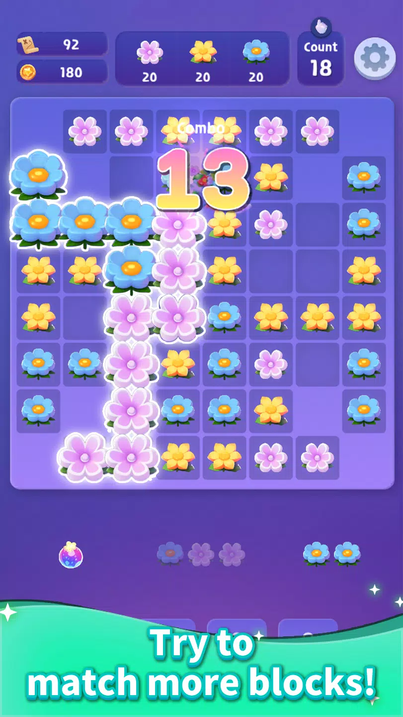 Starcrumbs Match Flower Screenshot 1