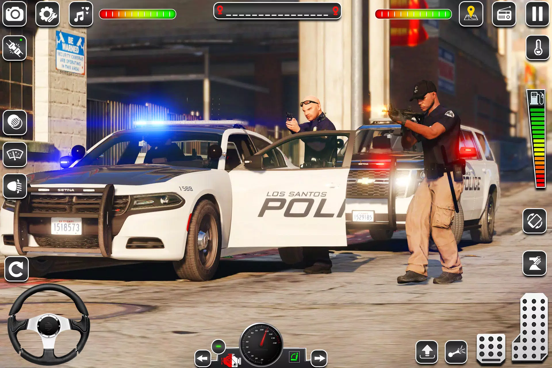 Schermata US Police Car Chase Game 3D 2