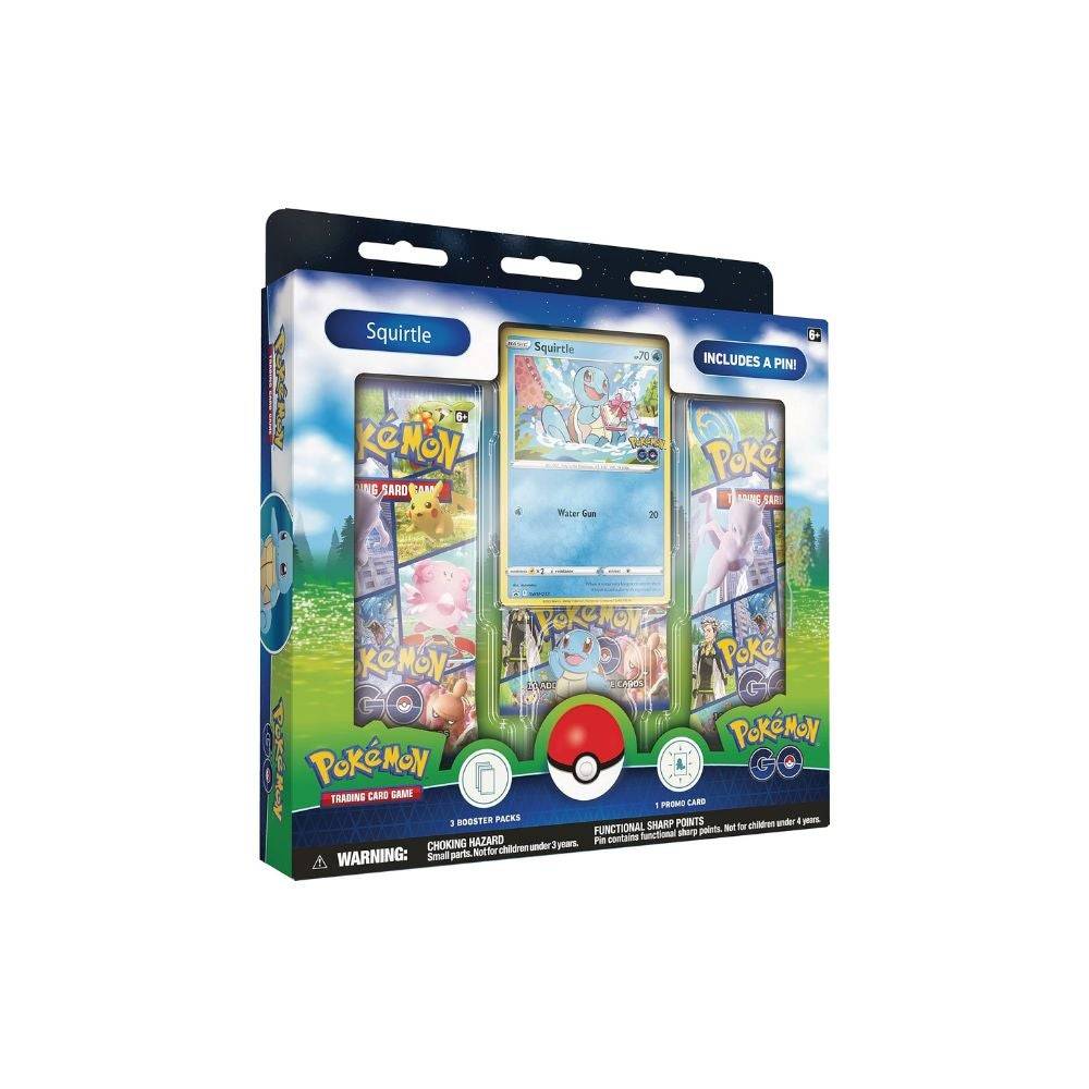 Pokémon TCG: Collezione Pokémon Go Pin - Squirtle