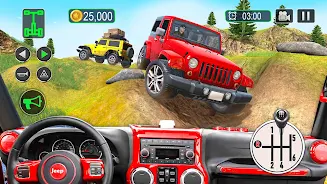 Real Jeep SUV Driving Games 3D Zrzut ekranu 0