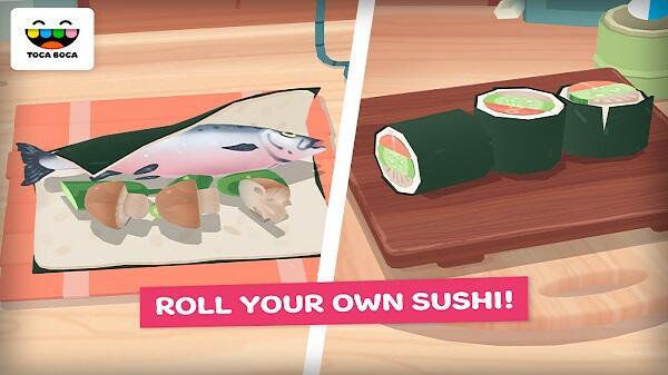 Toca Kitchen Sushi Screenshot 2