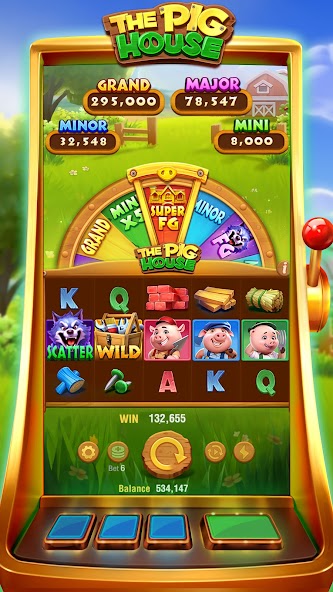 The Pig House Slot-TaDa Games 스크린샷 3