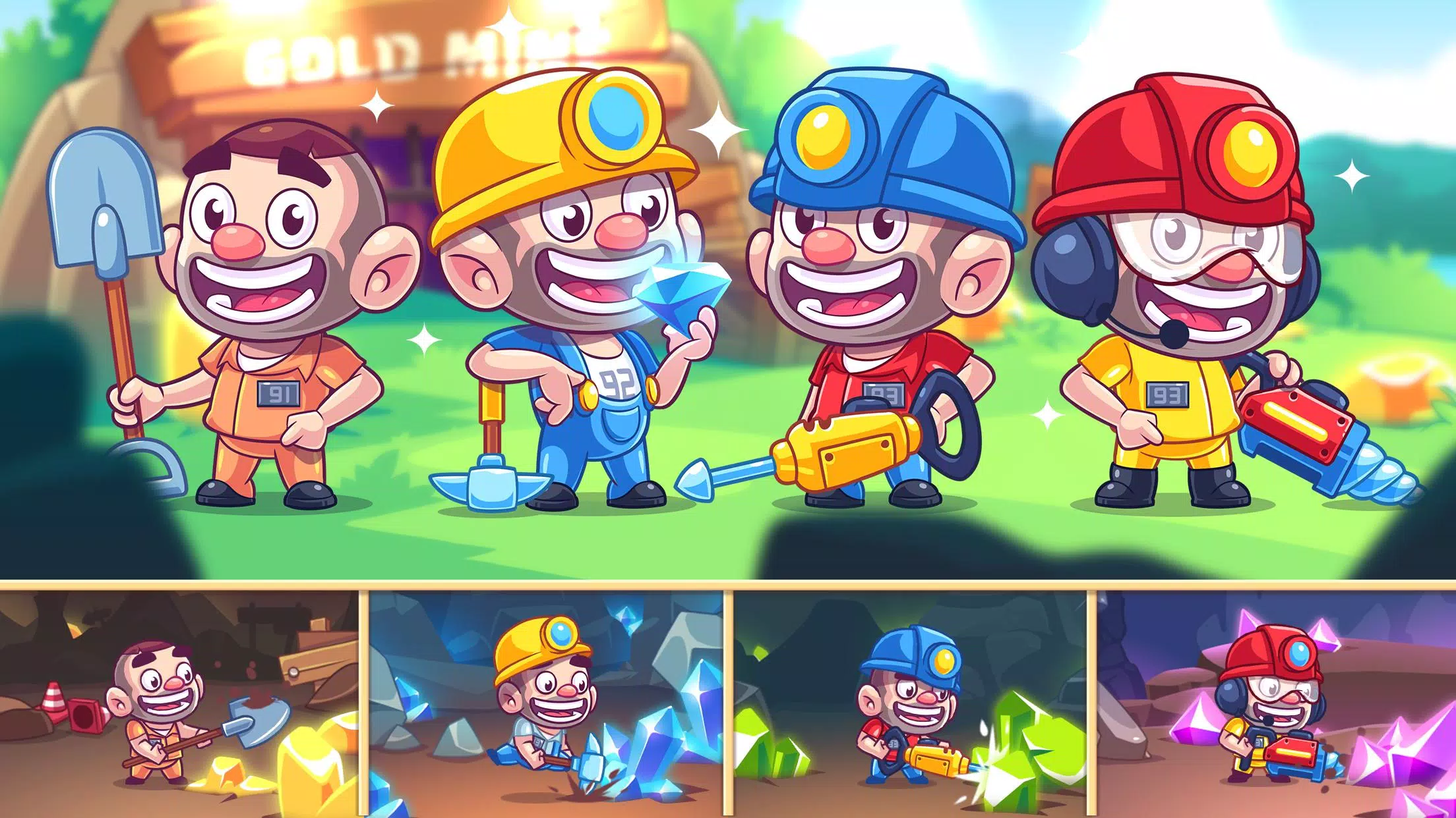 Idle Prisoner  Inc - Mine & Crafting Building Schermafbeelding 1