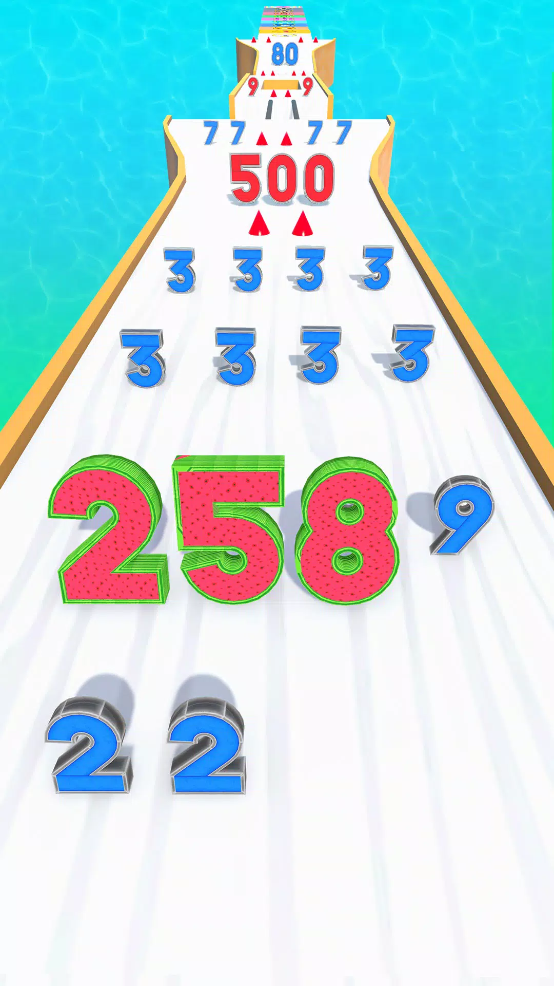 Number Master Run 3D Games স্ক্রিনশট 3