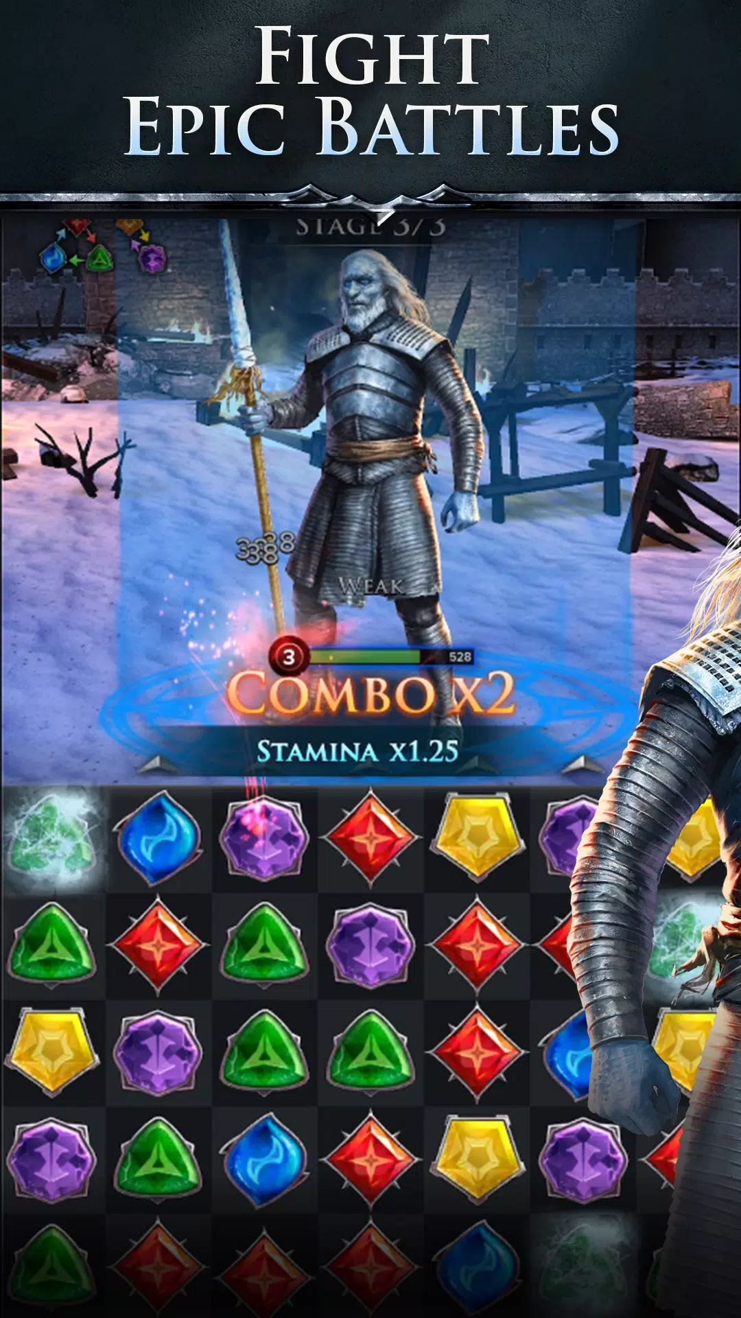 Game of Thrones: Legends RPG Schermafbeelding 3