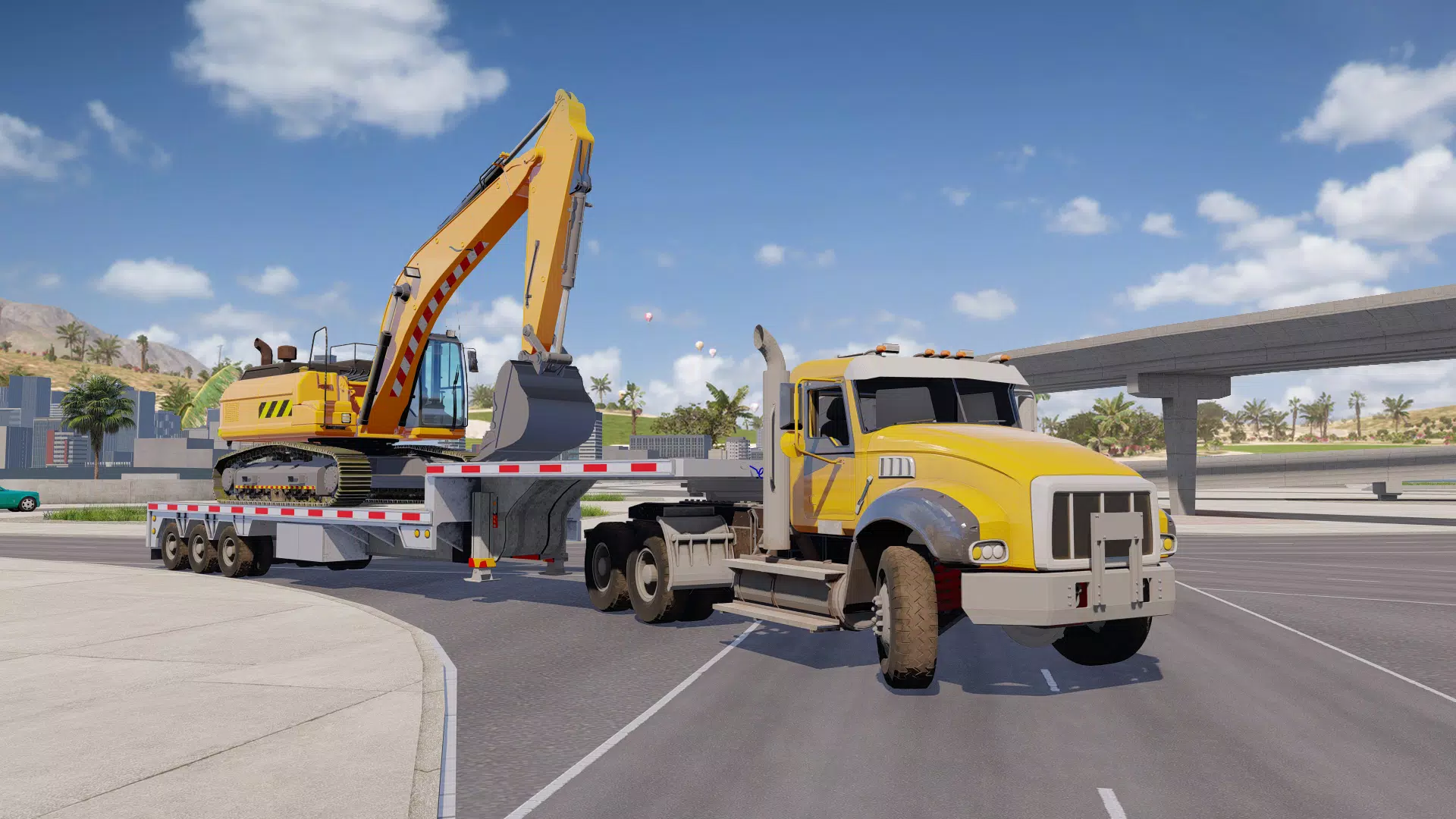 Truck Driving Sim Oil War Game Tangkapan skrin 2