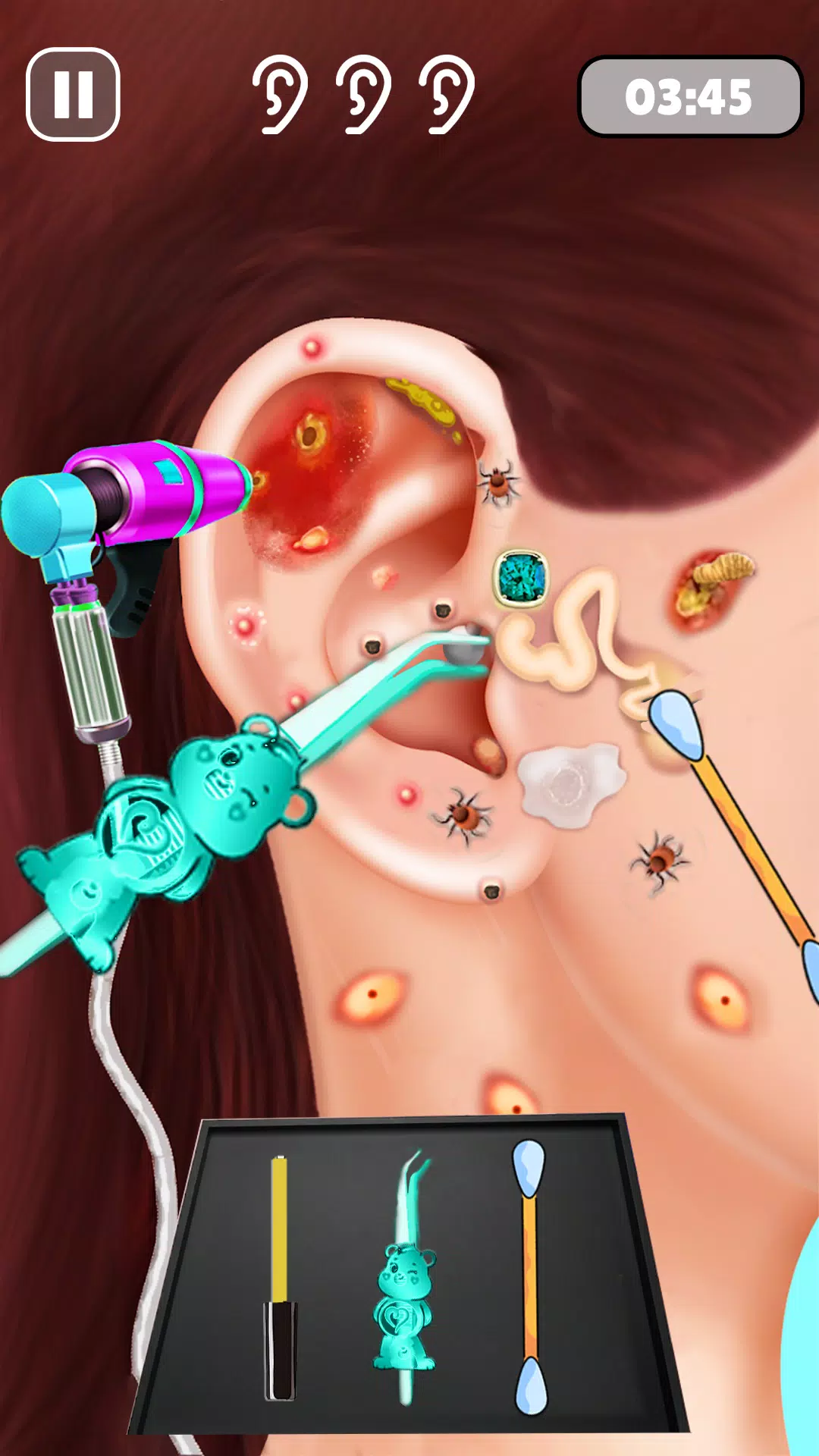 Ear Salon ASMR Doctor Game 스크린샷 0