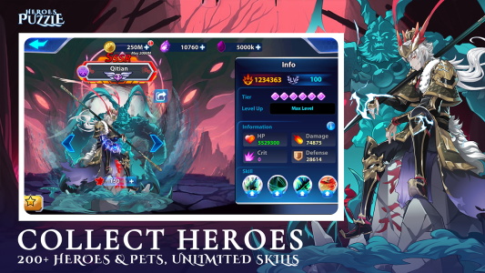 Heroes & Puzzles Ảnh chụp màn hình 2