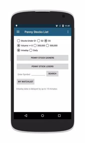 Penny Stocks & OTC Stocks Captura de pantalla 0