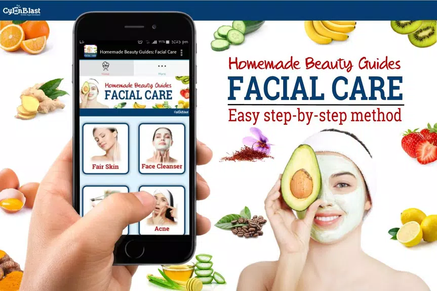 Homemade Beauty: Facial Care ဖန်သားပြင်ဓာတ်ပုံ 0