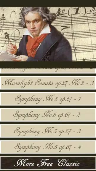 Beethoven Symphony Schermafbeelding 2