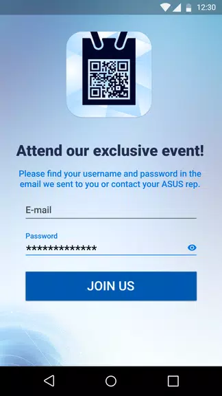 ASUS Invitation App Screenshot 0