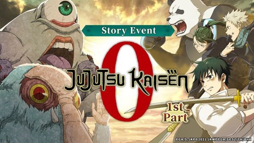 JJK Phantom Parade Drops Story Event Jujutsu Kaisen 0 with Free Pulls!