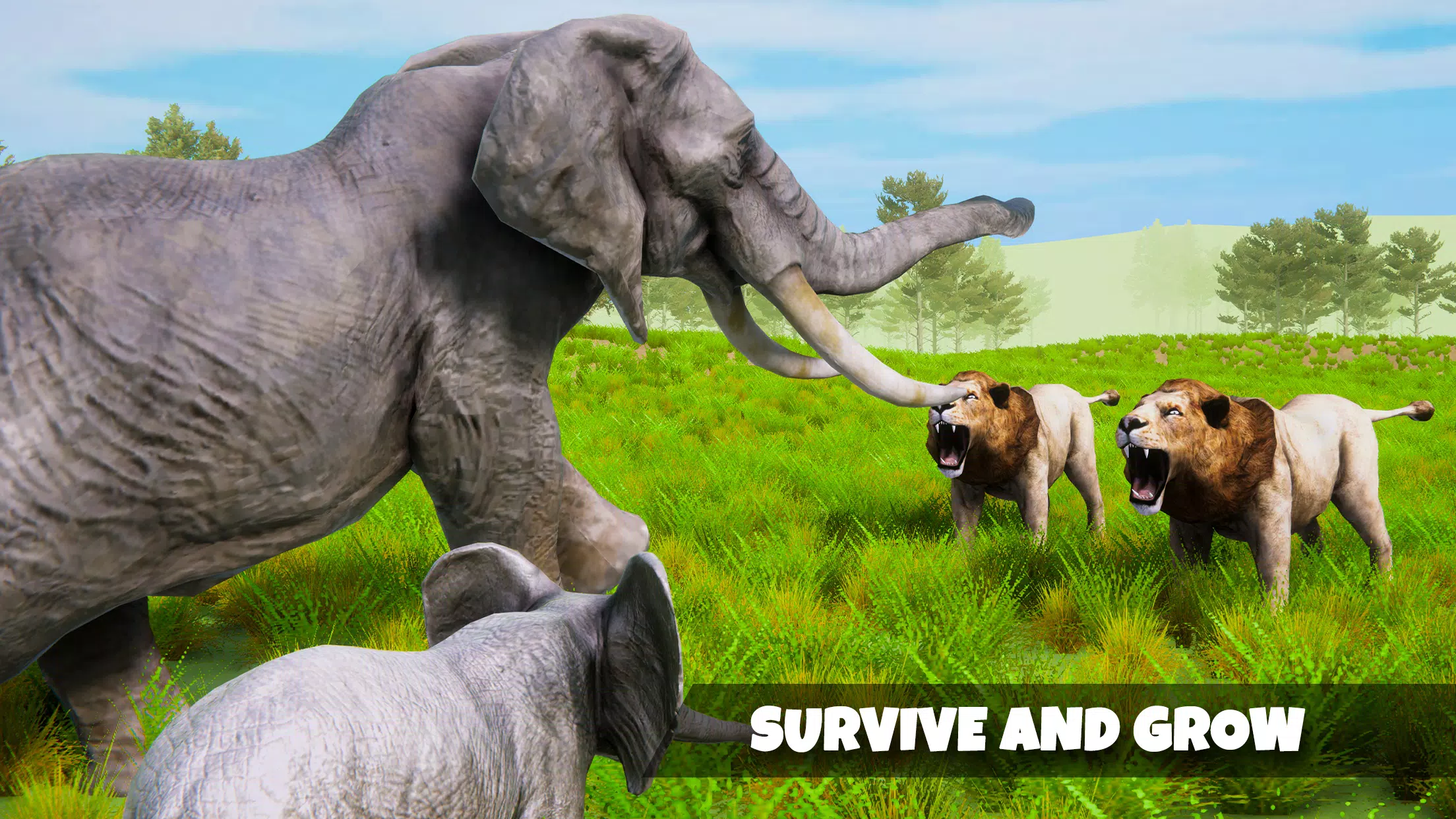 Elephant Simulator Wild Life Captura de pantalla 2