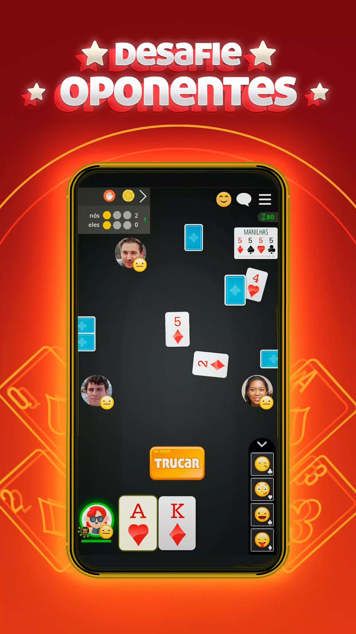 Truco MegaJogos: Cartas Ảnh chụp màn hình 1