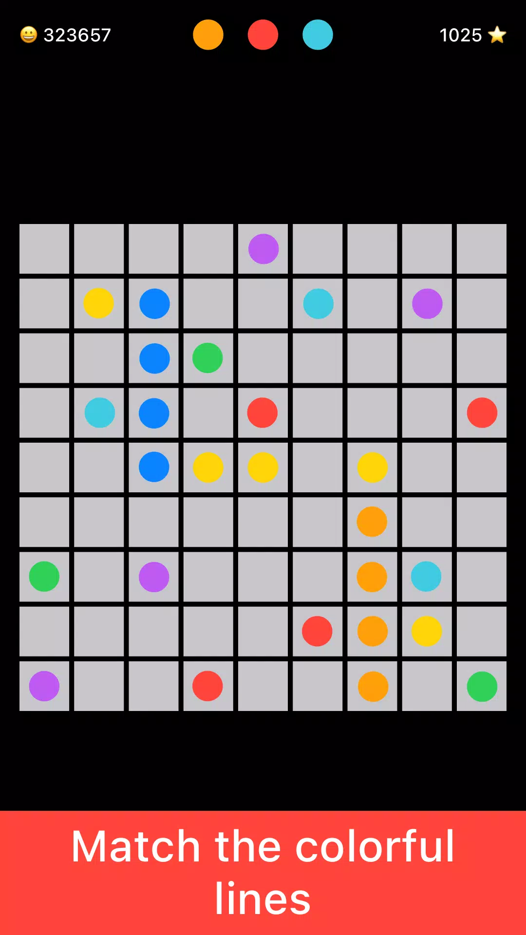 Lines 98 Color Balls - Retro স্ক্রিনশট 3