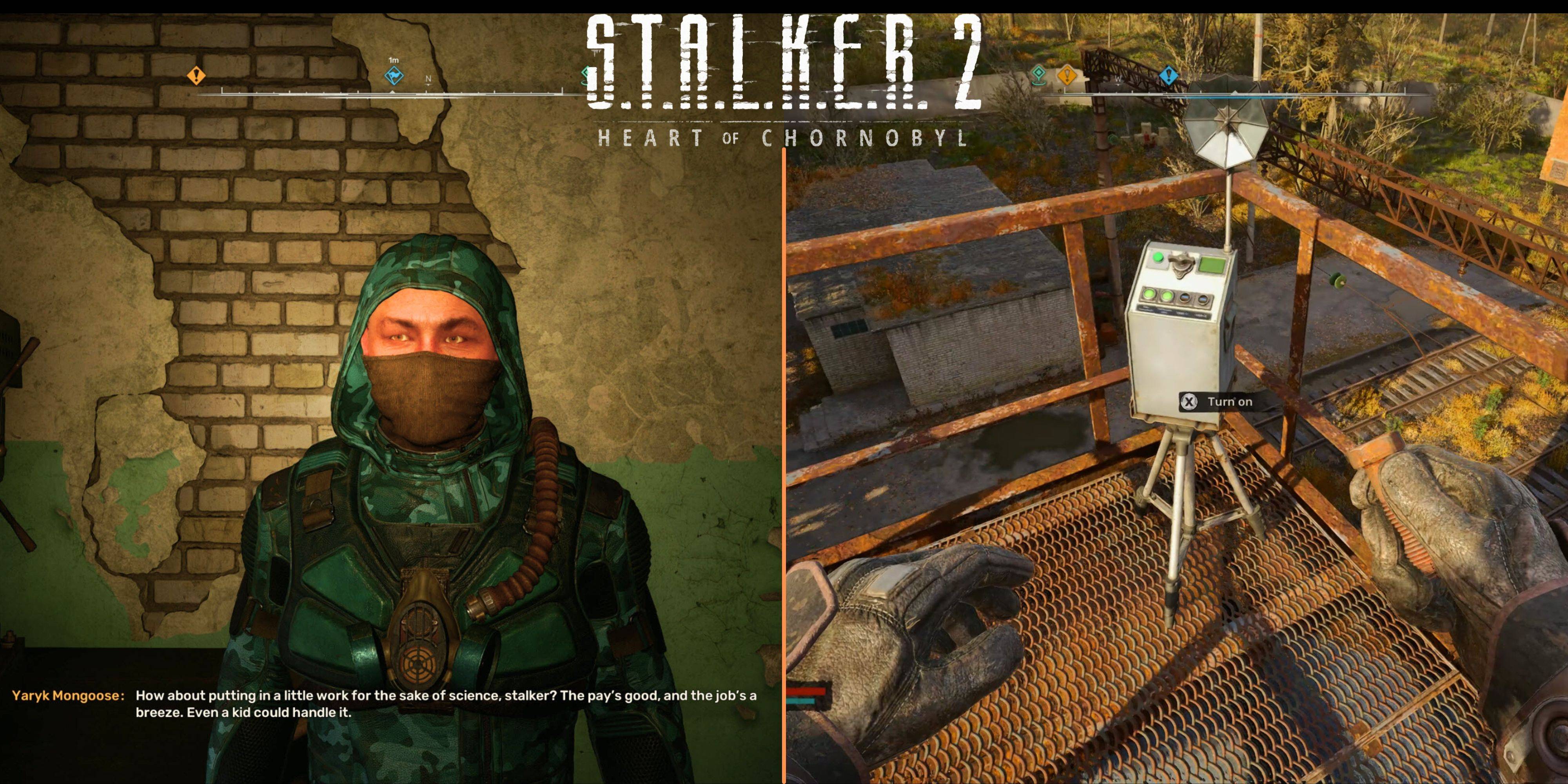 Stalker 2SideQuest Guide：除外の科学