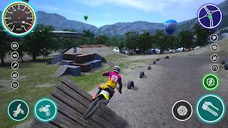 Bike Stunt Race 3D Captura de tela 1