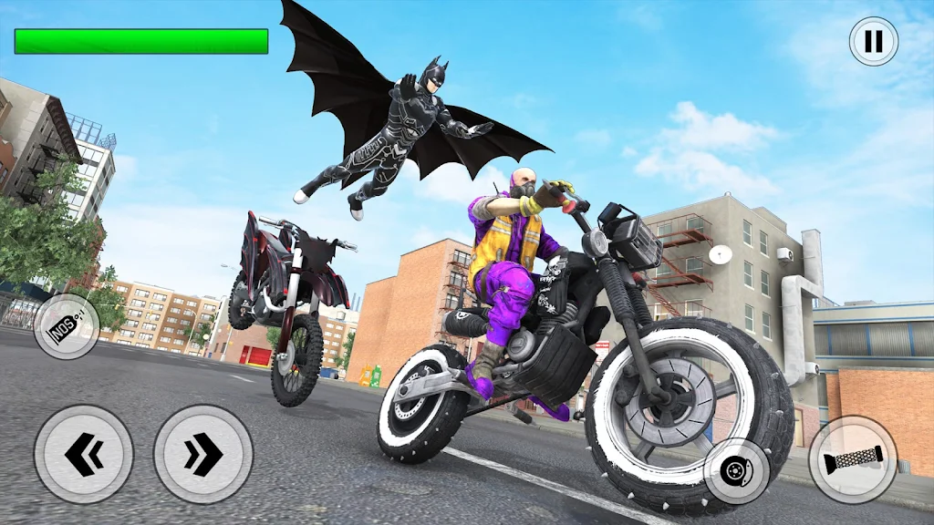 Rope Hero: Bat Superhero Games Captura de pantalla 0