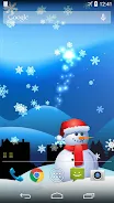 Christmas Magic Live Wallpaper Captura de tela 1