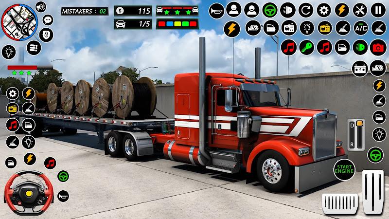 US Cargo Truck Simulator Games 스크린샷 3