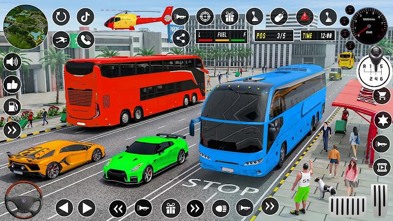 City Passenger Coach Bus Drive 스크린샷 3