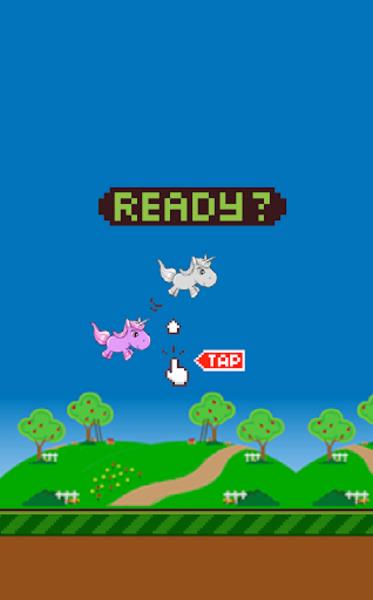 Schermata Flappy Unicorn 2