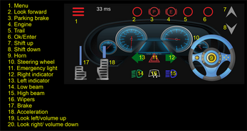 Steering Wheel Emulator(Euro Truck) Captura de tela 2