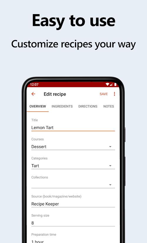 Recipe Keeper應用截圖第1張