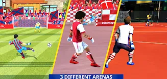 Goalie Wars Football Indoor Ảnh chụp màn hình 3