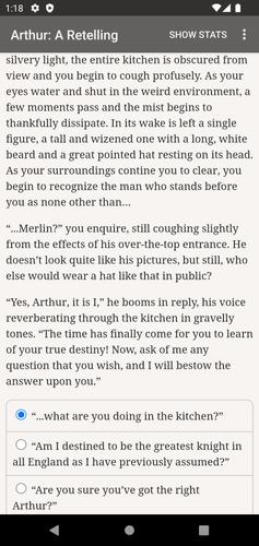 Arthur: A Retelling स्क्रीनशॉट 0