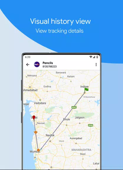 Packages Tracker Schermafbeelding 3
