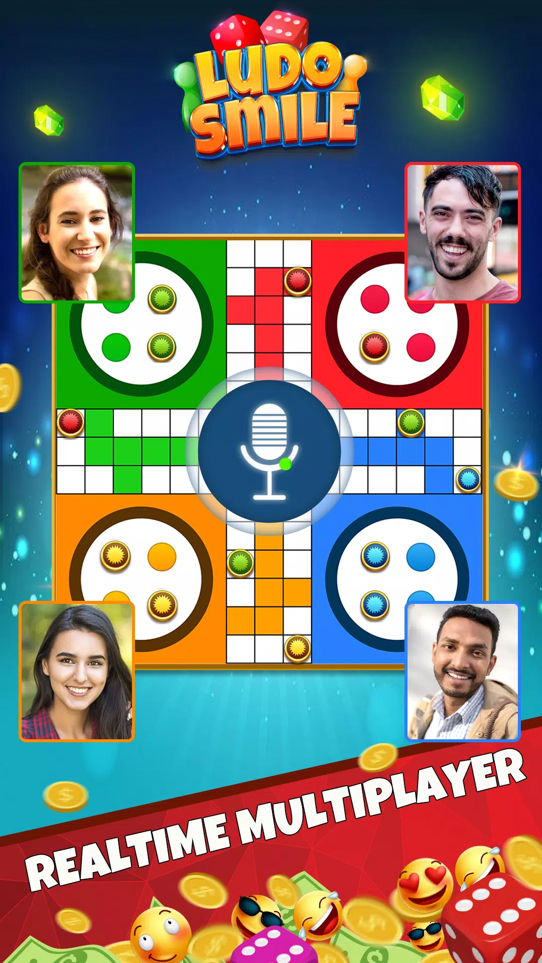 Ludo Online: Dice & Board Game Ảnh chụp màn hình 1