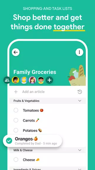 FamilyWall: Family Organizer Ảnh chụp màn hình 1