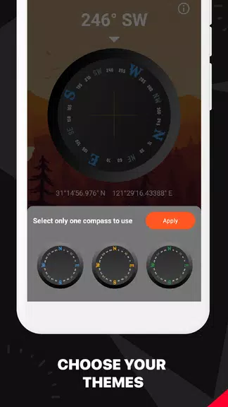 Compass - Directional Compass ภาพหน้าจอ 1