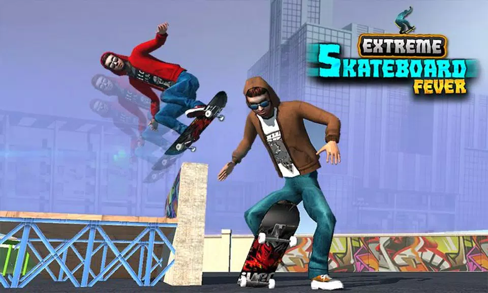 Touch SkateBoard: Skate Games Capture d'écran 2