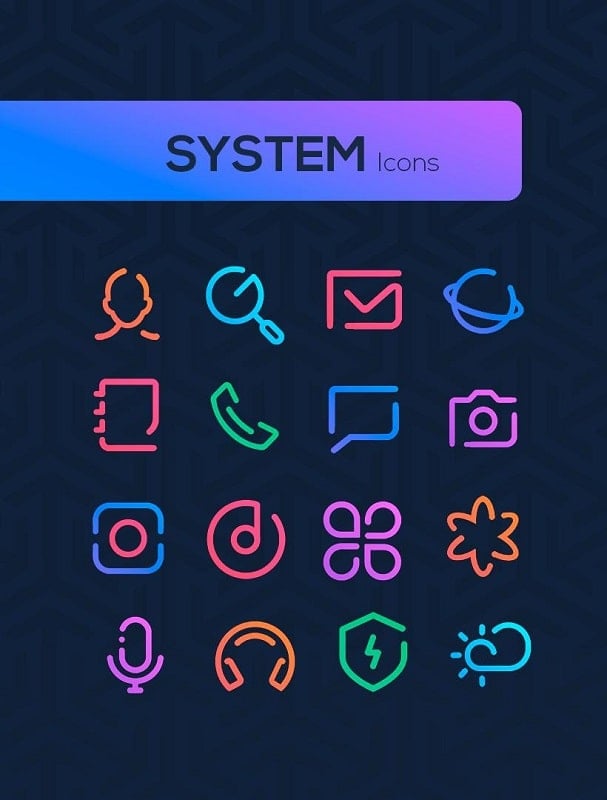 Linebit – Icon Pack Ảnh chụp màn hình 2