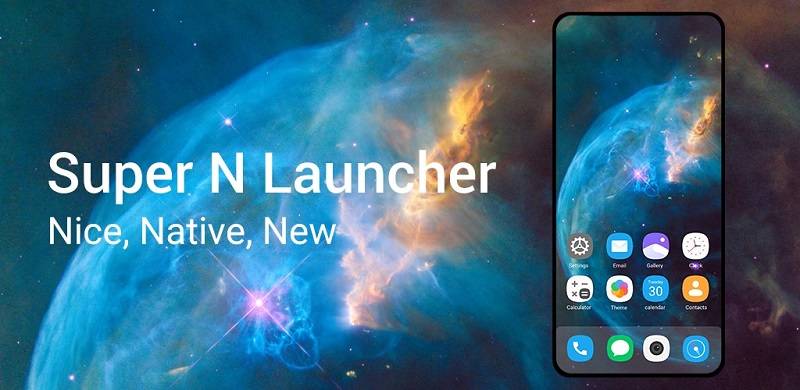 Super N Launcher -Super design Скриншот 0