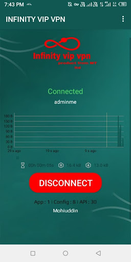 Infinity vip vpn স্ক্রিনশট 2