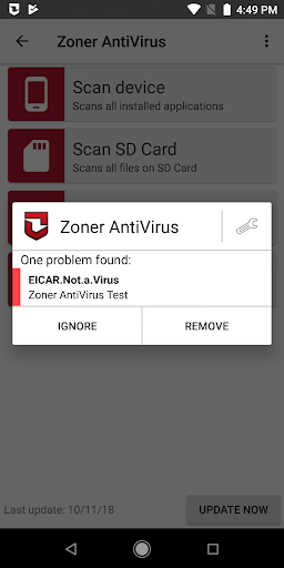 Zoner AntiVirus Скриншот 2