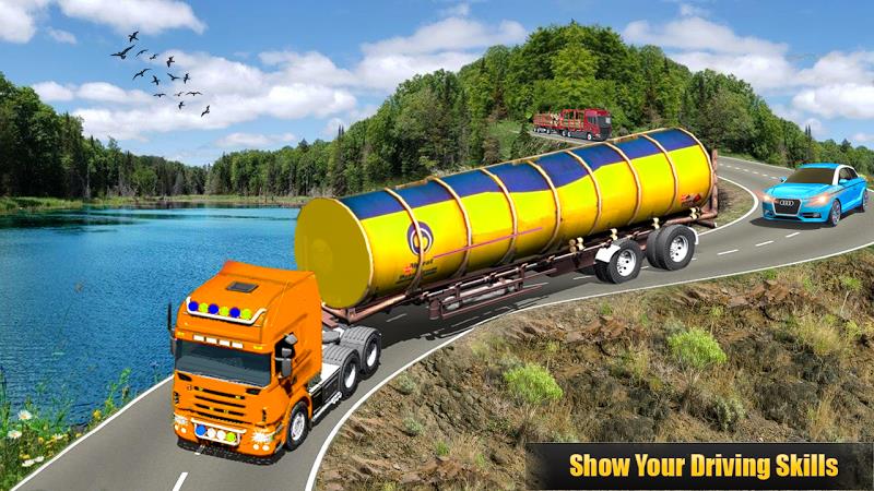 Truck Sim :Modern Tanker Truck Tangkapan skrin 2