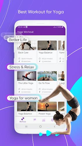 Yoga Workout for Beginners ภาพหน้าจอ 2