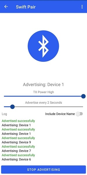 Bluetooth Le Spam Captura de tela 1