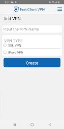 FortiClient VPN Schermafbeelding 0