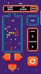 Pill Puzzle : Falling Capsules Zrzut ekranu 1