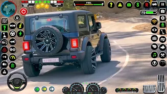 Offroad Jeep Driving:Jeep Game Tangkapan skrin 0