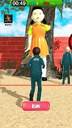 Red light green light game 3D स्क्रीनशॉट 3