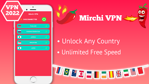 Mirchi VPN - Private & Fast 스크린샷 0